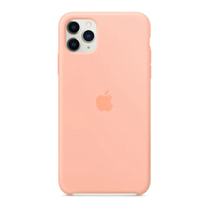 iPhone 11 Pro Max Silicone Case - Grapefruit