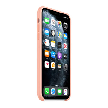 iPhone 11 Pro Max Silicone Case - Grapefruit