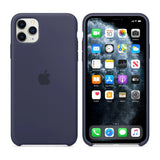 iPhone 11 Pro Max Silicone Case - Midnight