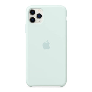iPhone 11 Pro Max Silicone Case - Seafoam