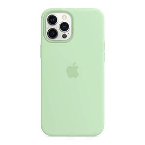 iPhone 12 Pro Max Silicone Case with Magsafe - Pistachio