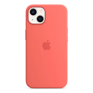 iPhone 13 Silicone Case with Magsafe - Pink Pomelo