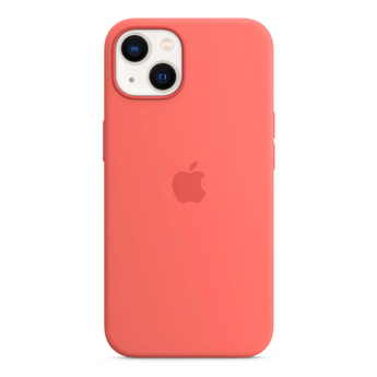 iPhone 13 Silicone Case with Magsafe - Pink Pomelo
