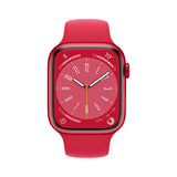 Refurbished Apple Watch Series 8 - 41mm PRODUCT(RED) Aluminium Case with Red Sport Band