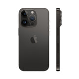Refurbished iPhone 14 Pro Space Black with advanced HDR camera system.