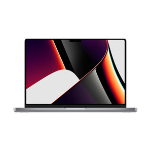 Refurbished MacBook Pro 16" - M1 Pro 10-core CPU and 16-core GPU (2021) Space Gray QWERTZ German (ISO)