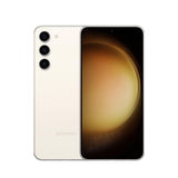 Refurbished Samsung Galaxy S23 in Cream with quality assurance.